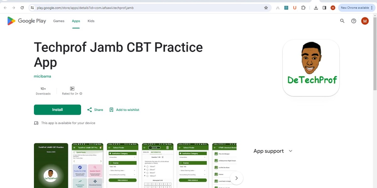 Jamb CBT Practice App 2024